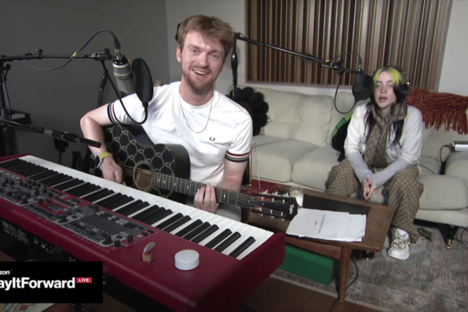 Billie Eilish and Finneas at Verizon Pay It Forward LIVE
